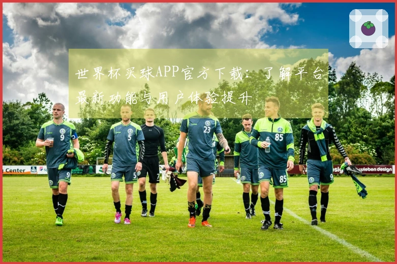 世界杯买球APP官方下载：了解平台最新功能与用户体验提升