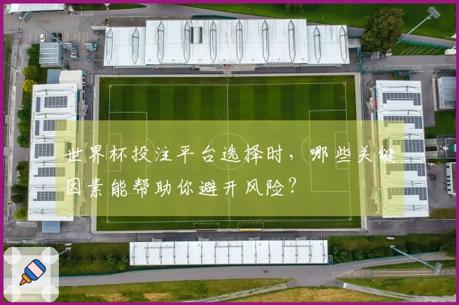 世界杯投注平台选择时，哪些关键因素能帮助你避开风险？